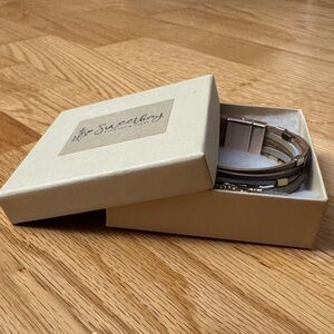 Brown Leather Bracelet for Men